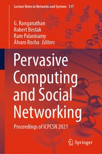 Enlarge image Cover: Pervasive Computing and Social Networking - Springer