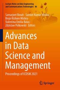 Enlarge image Cover: Advances in Data Science and Management - Springer