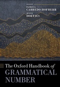 Cover: The Oxford Handbook of Grammatical Number - OUP eBook