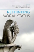 Cover: Rethinking Moral Status - OUP eBook
