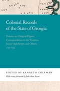 Bild: Colonial Records of the State of Georgia - University of Georgia Press