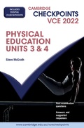 Cover: Cambridge Checkpoints VCE Physical Education Units 3&4 2022 Digital Code - Cambridge University Press