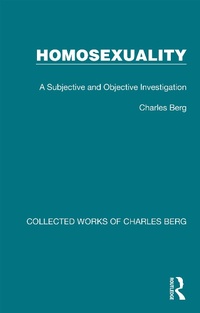 Abbildung von: Homosexuality - Routledge