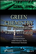 Cover: Green Chemistry for Sustainable Water Purification - Wiley