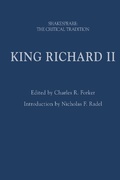 Cover: King Richard II - The Arden Shakespeare