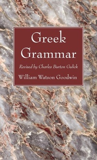 Enlarge image Cover: Greek Grammar - Wipf & Stock Publishers