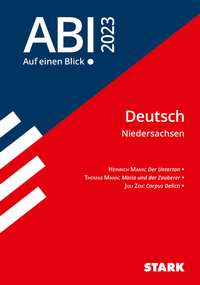 Abbildung von: STARK Abi - auf einen Blick! Deutsch Niedersachsen 2023 - Stark Verlag