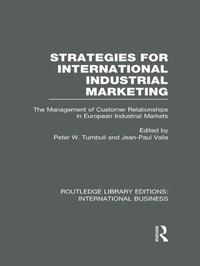 Abbildung von: Strategies for International Industrial Marketing (RLE International Business) - Routledge