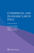 Cover: Commercial and Economic Law in Italy - Kluwer Law International