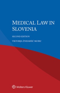 Abbildung von: Medical Law in Slovenia - Kluwer Law International