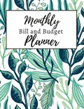 Cover: Monthly Bill and Budget Planner - Lulu.com
