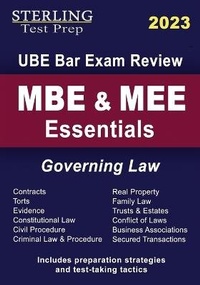 Enlarge image Cover: MBE and MEE Essentials Governing Law - Sterling Education