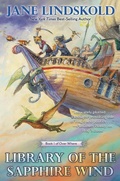 Cover: Library of the Sapphire Wind - Baen Books