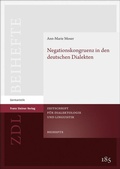 Cover: Negationskongruenz in den deutschen Dialekten - Franz Steiner Verlag