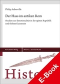 Cover: Der Hass im antiken Rom - Franz Steiner Verlag