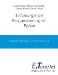 Cover: Programmieren mit Python - BoD - Books on Demand