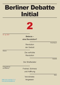 Enlarge image Cover: Belarus - eine Revolution? - WeltTrends