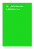 Cover: Hvernig hnupla skal b&oacute;kum - Edition Taube