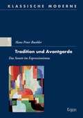 Cover: Tradition und Avantgarde - Ergon