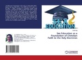 Cover: Sex Education as a Foundation of Christian Faith to the Holy Doctrines - LAP Lambert Academic Publishing