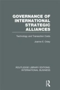 Cover: Governance of International Strategic Alliances (RLE International Business) - Routledge