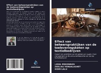 Abbildung von: Effect van beheerspraktijken van de toeleveringsketen op textielbedrijven - Uitgeverij Onze Kennis