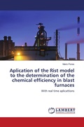 Cover: Aplication of the Rist model to the determination of the chemical efficiency in blast furnaces - LAP Lambert Academic Publishing
