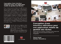 Enlarge image Cover: Conception d'une interface utilisateur pour une application mobile de gestion des tâches - Editions Notre Savoir