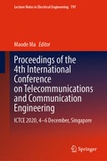 Cover: Proceedings of the 4th International Conference on Telecommunications and Communication Engineering - Springer