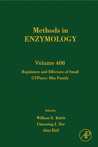 Enlarge image Cover: Regulators and Effectors of Small GTPases: Rho Family: Volume 406 - Academic Press
