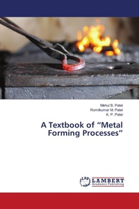 Enlarge image Cover: A Textbook of "Metal Forming Processes" - LAP Lambert Academic Publishing