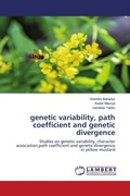 Cover: genetic variability, path coefficient and genetic divergence - LAP Lambert Academic Publishing