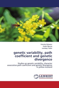 Enlarge image Cover: genetic variability, path coefficient and genetic divergence - LAP Lambert Academic Publishing