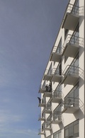 Cover: Notizbuch DIN A5 Bauhaus Dessau - Monumente Publikationen. Der Verlag der Deutschen Stiftung Denkmalschutz