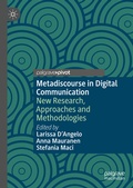 Cover: Metadiscourse in Digital Communication - Palgrave Macmillan