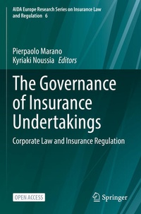 Enlarge image Cover: The Governance of Insurance Undertakings - Springer