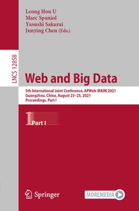 Enlarge image Cover: Web and Big Data - Springer