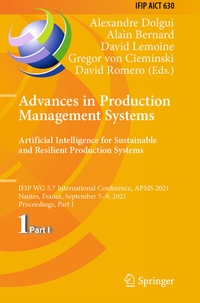 Abbildung von: Advances in Production Management Systems. Artificial Intelligence for Sustainable and Resilient Production Systems - Springer