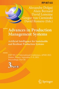 Abbildung von: Advances in Production Management Systems. Artificial Intelligence for Sustainable and Resilient Production Systems - Springer