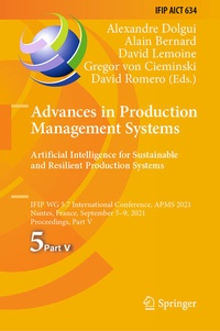Abbildung von: Advances in Production Management Systems. Artificial Intelligence for Sustainable and Resilient Production Systems - Springer