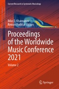 Cover: Proceedings of the Worldwide Music Conference 2021 - Springer