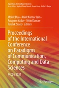 Cover: Proceedings of the International Conference on Paradigms of Communication, Computing and Data Sciences - Springer