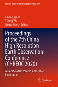 Enlarge image Cover: Proceedings of the 7th China High Resolution Earth Observation Conference (CHREOC 2020) - Springer
