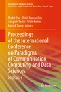 Cover: Proceedings of the International Conference on Paradigms of Communication, Computing and Data Sciences - Springer
