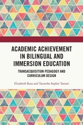 Cover: Academic Achievement in Bilingual and Immersion Education - Routledge