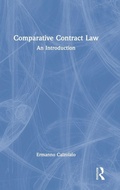 Bild: Comparative Contract Law - Routledge