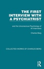 Cover: The First Interview with a Psychiatrist - Routledge