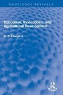 Cover: Education, Innovations, and Agricultural Development - Routledge