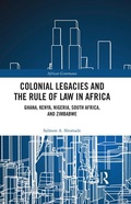 Cover: Colonial Legacies and the Rule of Law in Africa - Routledge