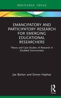 Cover: Emancipatory and Participatory Research for Emerging Educational Researchers - Routledge